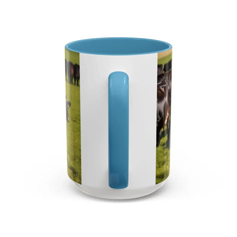 I love Cows Coffee Mug Chilling Cows Country Lifestyle Farm Gifts 15oz - Mug