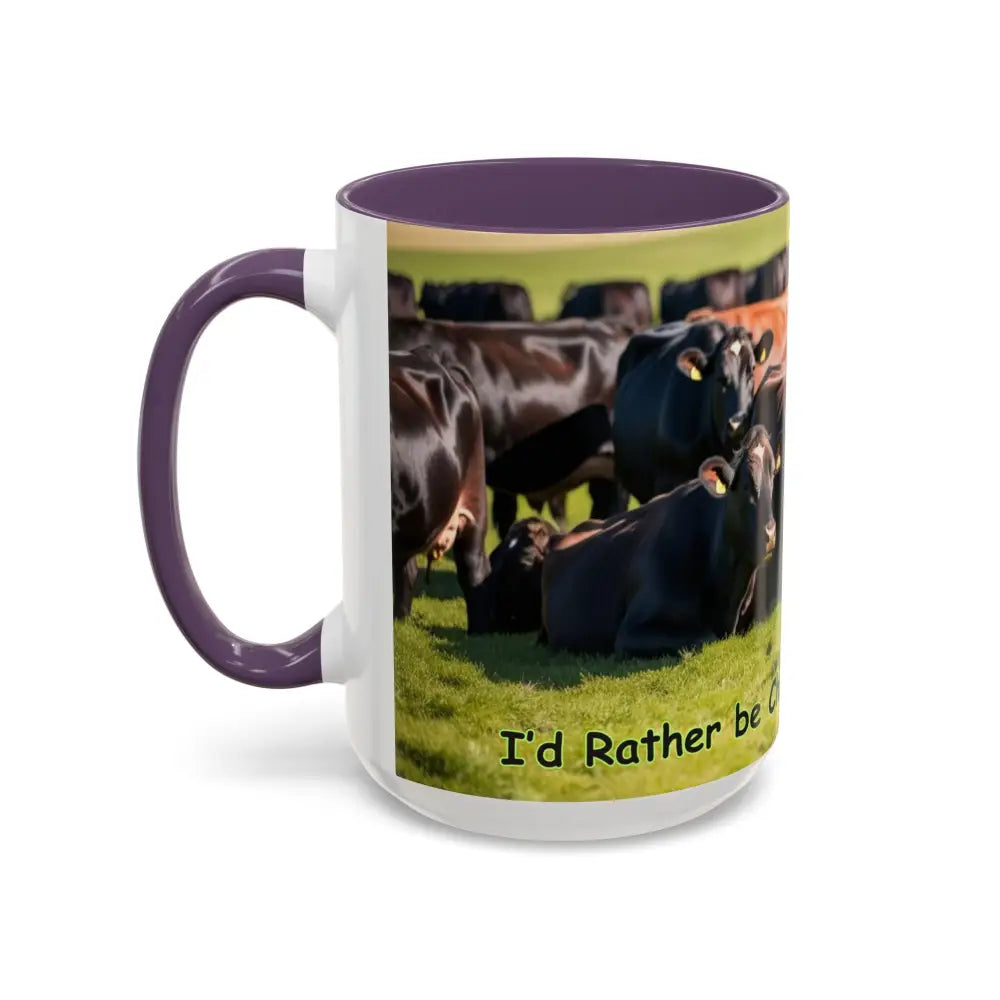 I love Cows Coffee Mug Chilling Cows Country Lifestyle Farm Gifts 15oz - Mug