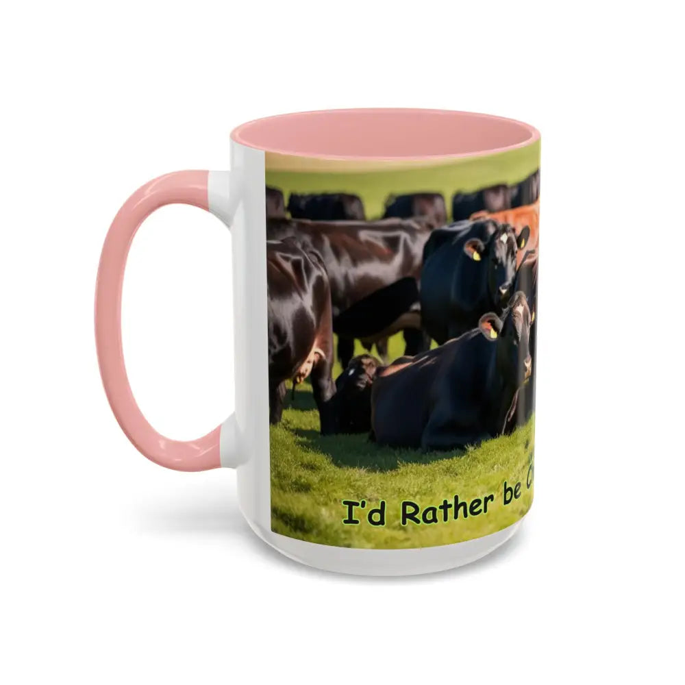 I love Cows Coffee Mug Chilling Cows Country Lifestyle Farm Gifts 15oz - Mug
