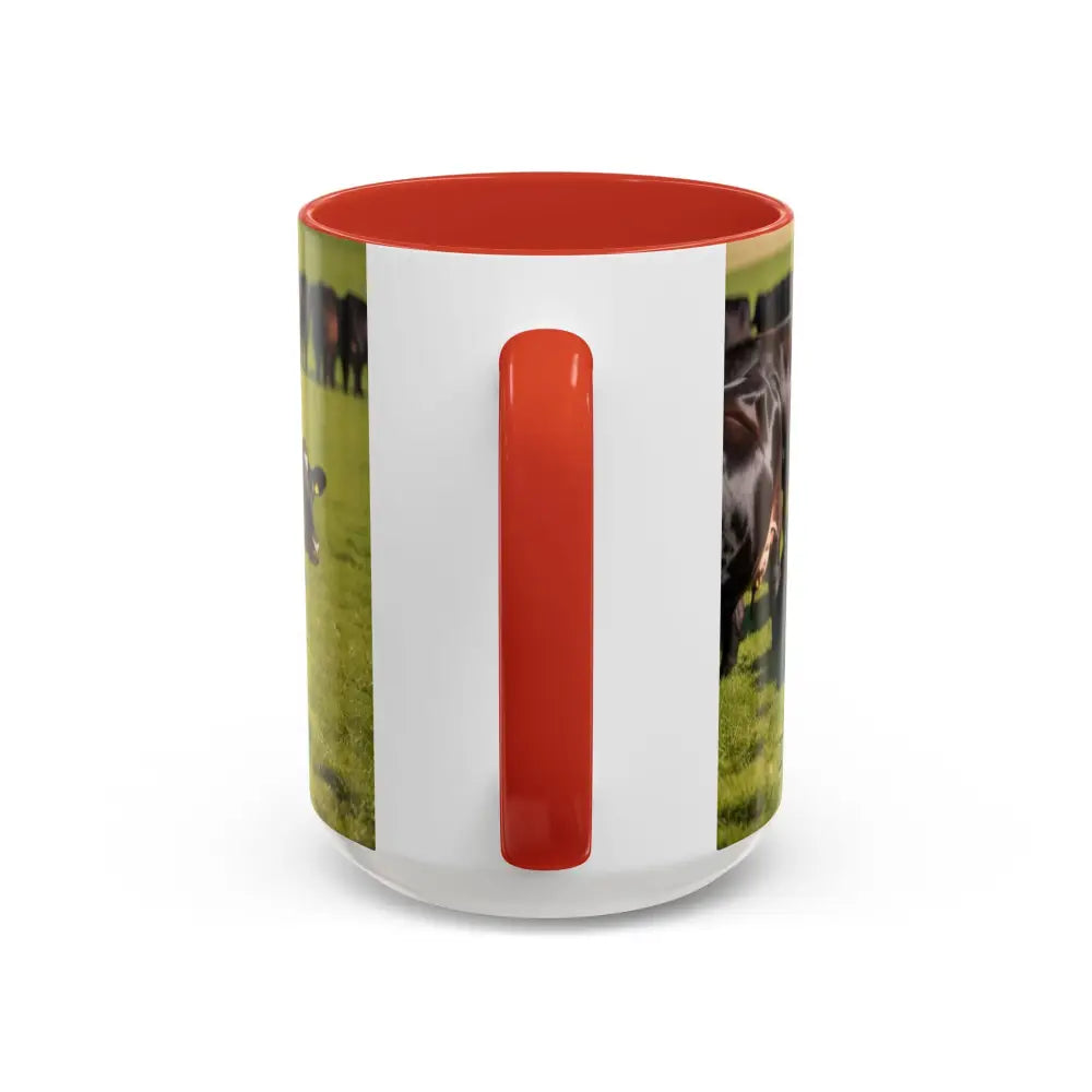 I love Cows Coffee Mug Chilling Cows Country Lifestyle Farm Gifts 15oz - Mug
