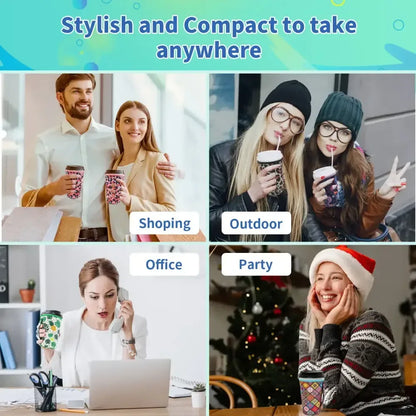 Iced Drink Sleeves, Western Reusable Coolie Sleeve, Neoprene Sleeve - The Best New Thing