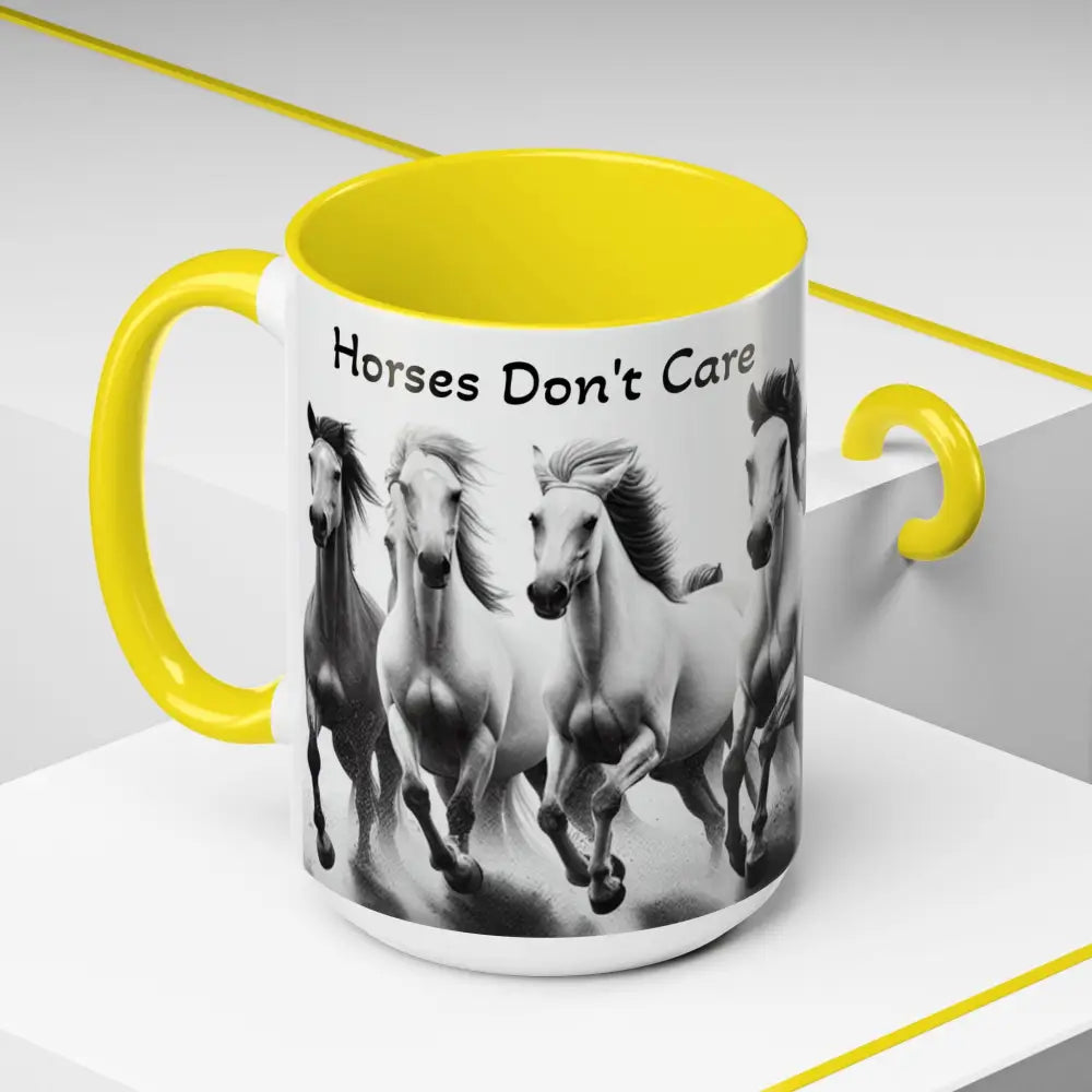 Inspirational Horse Coffee Mug Humorous Mug Horse Lover Enthusiast Unique Gift Ideas 15oz Mug