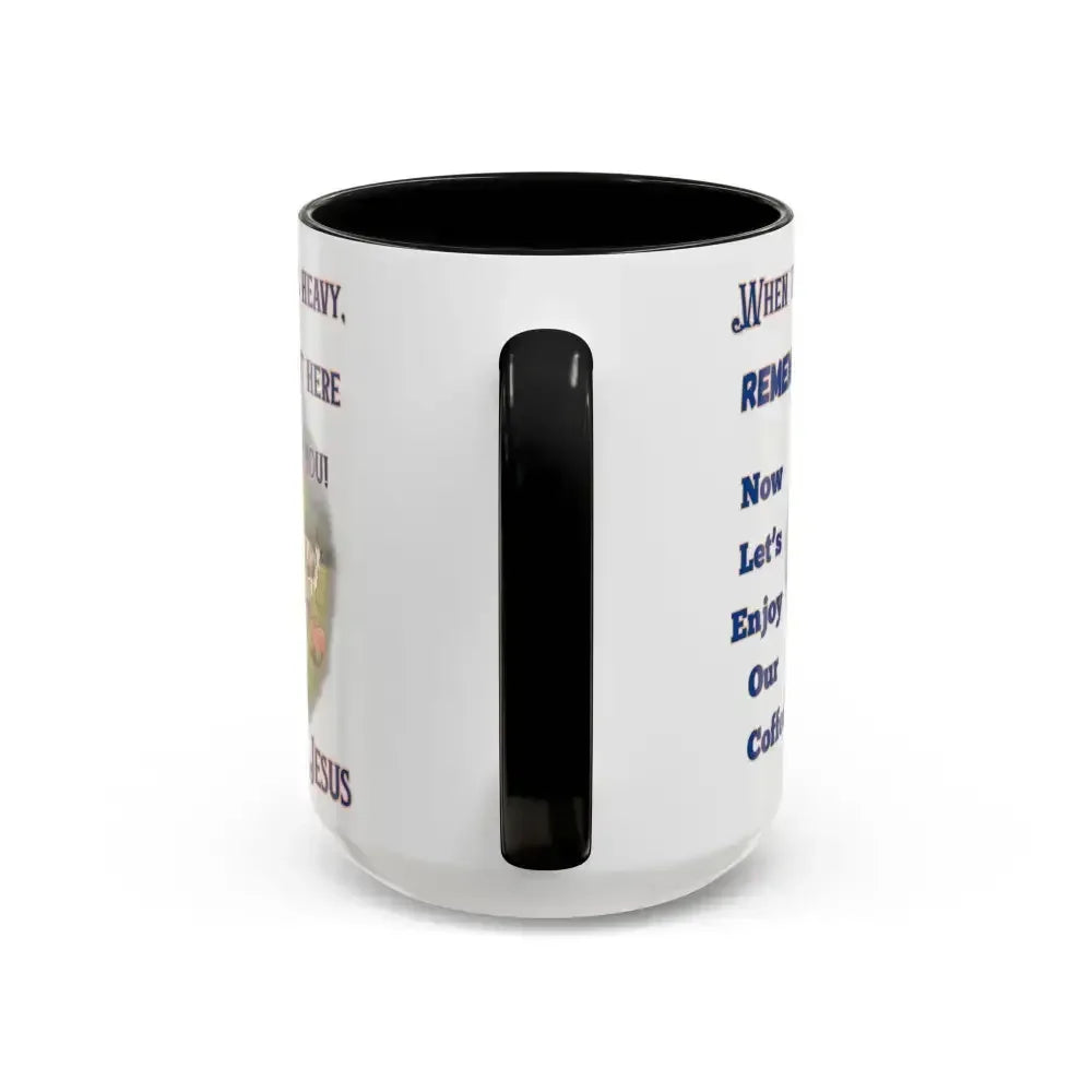 Inspirational Jesus Coffee Mug, Spiritual Motivational Gifts, 15oz - The Best New Thing