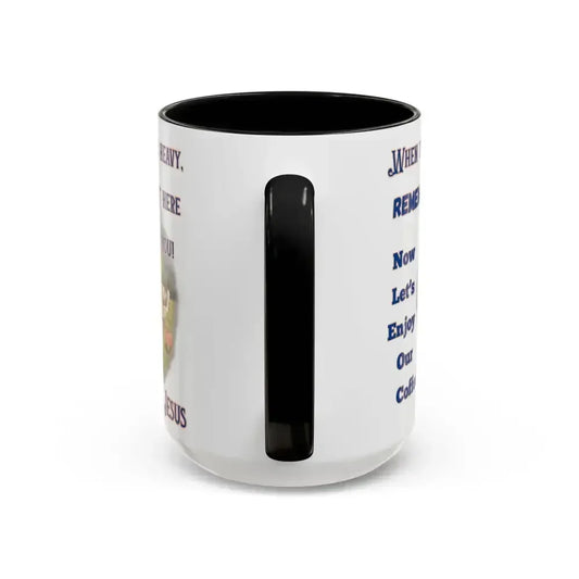 Inspirational Jesus Coffee Mug, Spiritual Motivational Gifts, 15oz - The Best New Thing