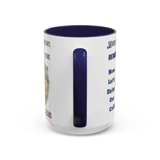 Inspirational Jesus Coffee Mug Uplifting Spiritual Motivational Gifts 15oz - Mugs
