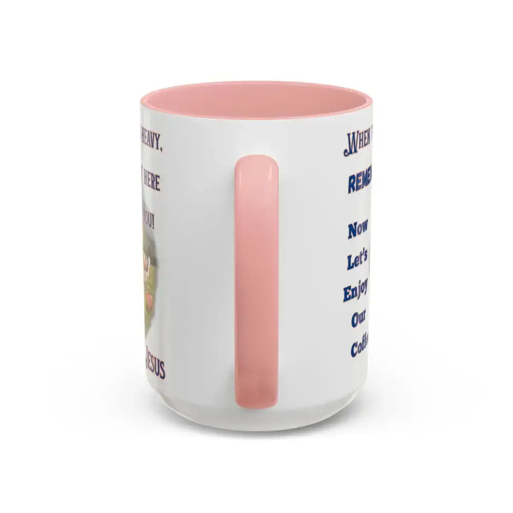 Inspirational Jesus Coffee Mug Uplifting Spiritual Motivational Gifts 15oz - Mugs