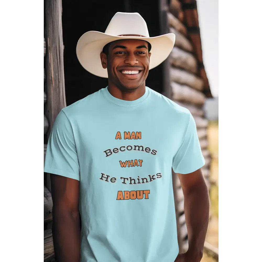 Inspirational Men’s T Shirt Western Apparel for Men T Shirt