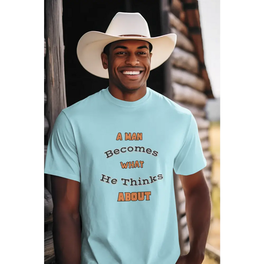 Inspirational Men’s T-Shirt Western Apparel for Men - T-Shirt