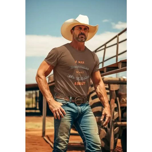 Inspirational Men's T-Shirt, Western Apparel for Men - The Best New Thing