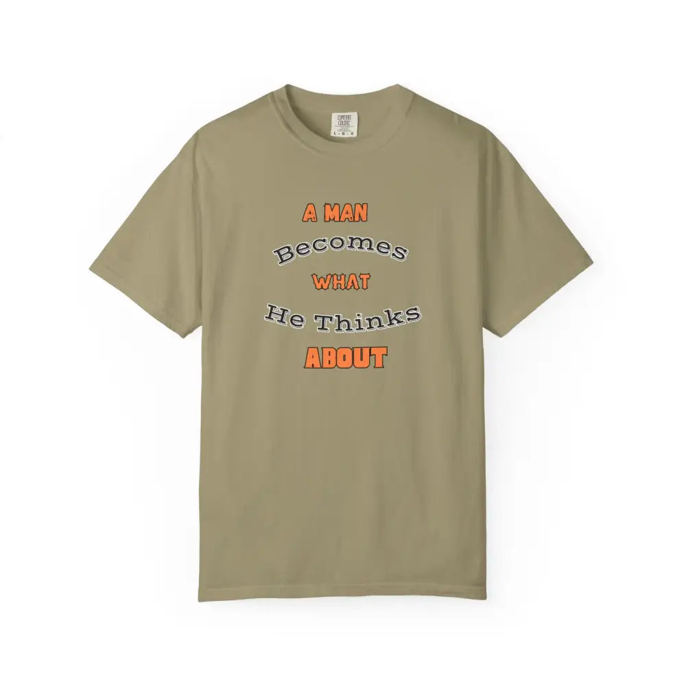 Inspirational Men’s T Shirt Western Apparel for Men Khaki / S T Shirt