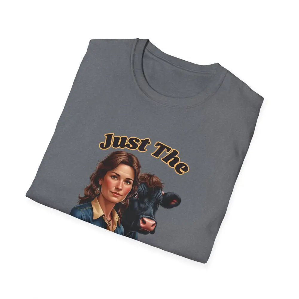 Just The Kinda Of Wife I Am T Shirt Funny Farm Wife Shirt Gift for Animal Lovers Farmers Wife T Shirt