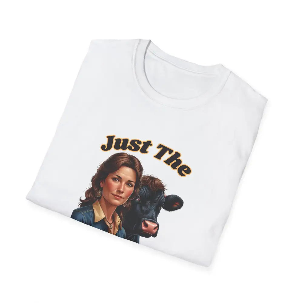 Just The Kinda Of Wife I Am T Shirt Funny Farm Wife Shirt Gift for Animal Lovers Farmers Wife T Shirt