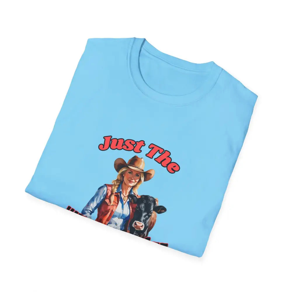 Just The Kinda Of Wife I Am T Shirt Funny Farm Wife Shirt Gift for Animal Lovers Farmers Wife T Shirt