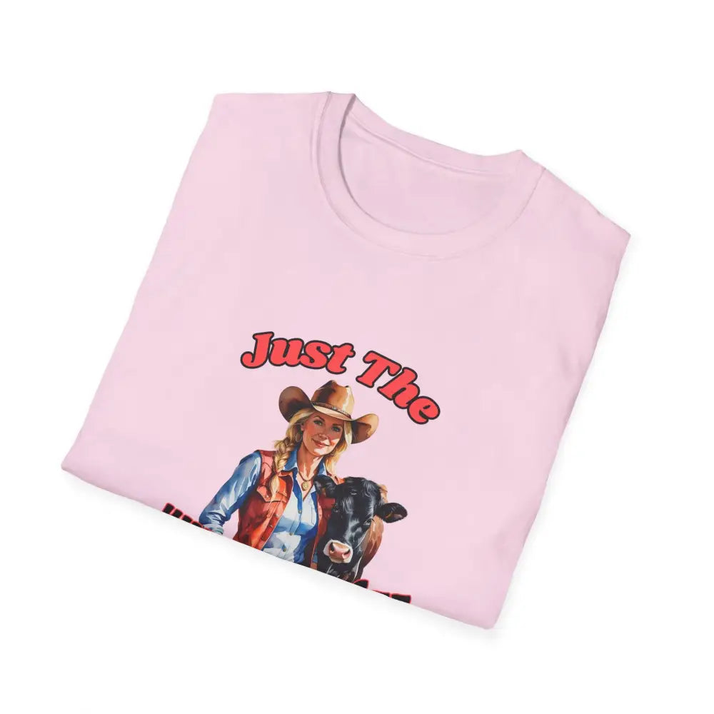 Just The Kinda Of Wife I Am T Shirt Funny Farm Wife Shirt Gift for Animal Lovers Farmers Wife T Shirt