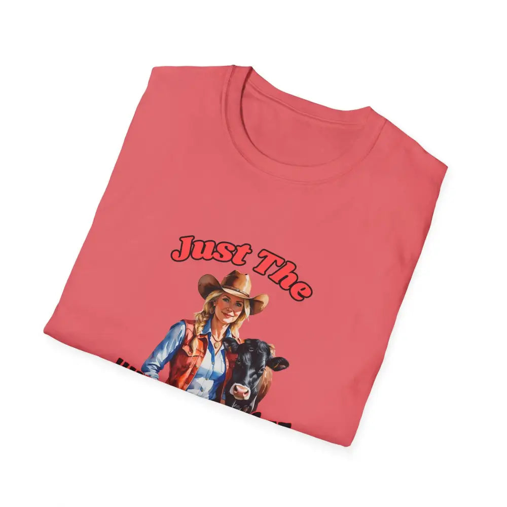 Just The Kinda Of Wife I Am T Shirt Funny Farm Wife Shirt Gift for Animal Lovers Farmers Wife T Shirt