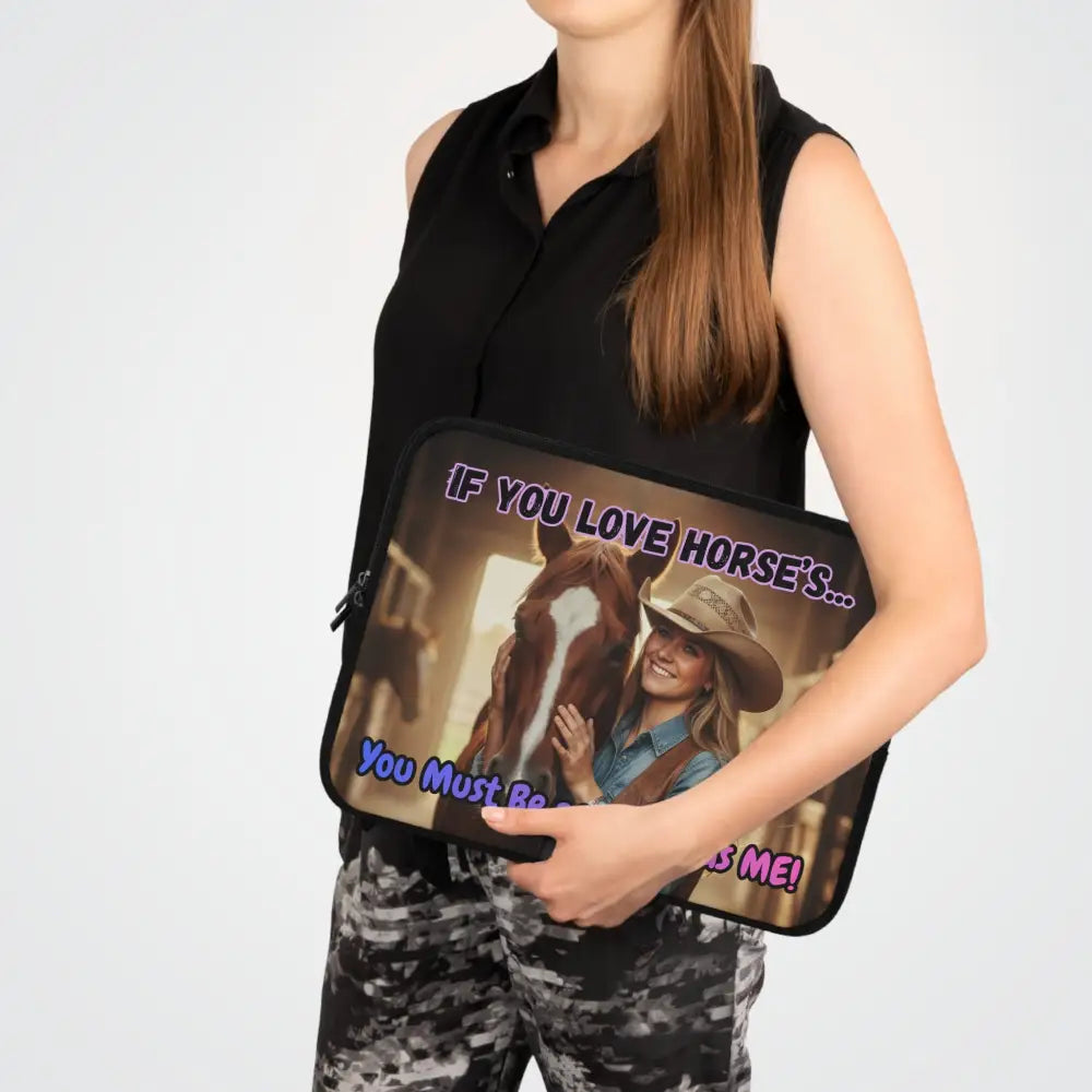 Laptop Sleeve - Horse Lover Gifts Laptop Cover Best Gifts For Her - Laptop Sleeve