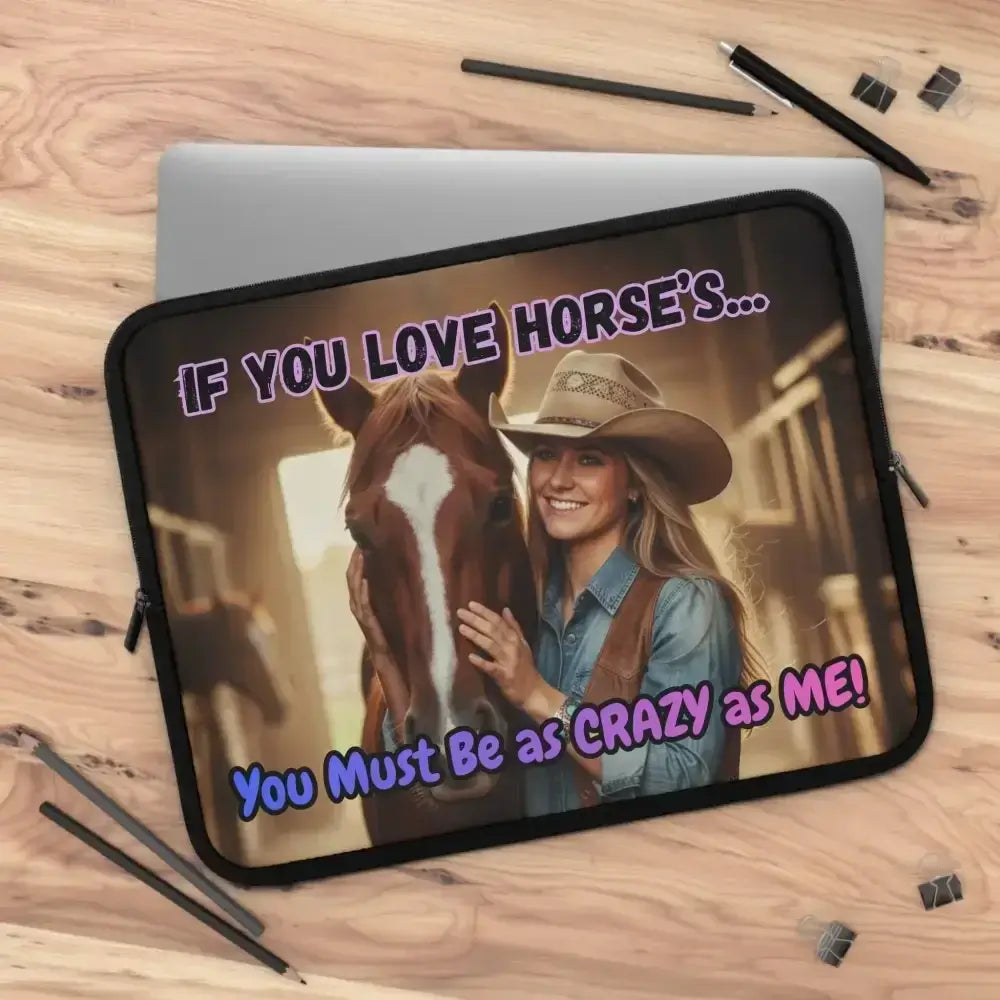 Laptop Sleeve - Horse Lover Gifts, Laptop Cover, Best Gifts For Her - The Best New Thing