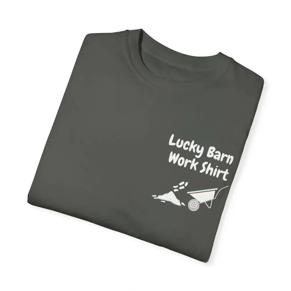 Lucky Barn Work T-shirt Farm and Rancher Work Tee Work Shirt - T-Shirt