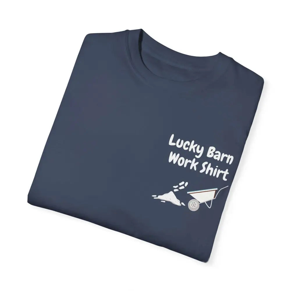 Lucky Barn Work T-shirt Farm and Rancher Work Tee Work Shirt - T-Shirt