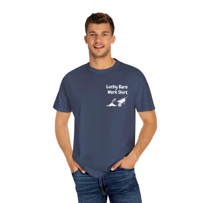 Lucky Barn Work T-shirt Farm and Rancher Work Tee Work Shirt - T-Shirt
