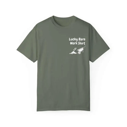 Lucky Barn Work T-shirt, Farm and Rancher Work Tee, Work Shirt - The Best New Thing