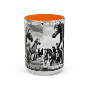 Manager Coffee Mug Leadership Coffee Mug Bosses Day Corporate CEO Gift Boss Lady Mug 15oz - 15oz / Orange - Mug