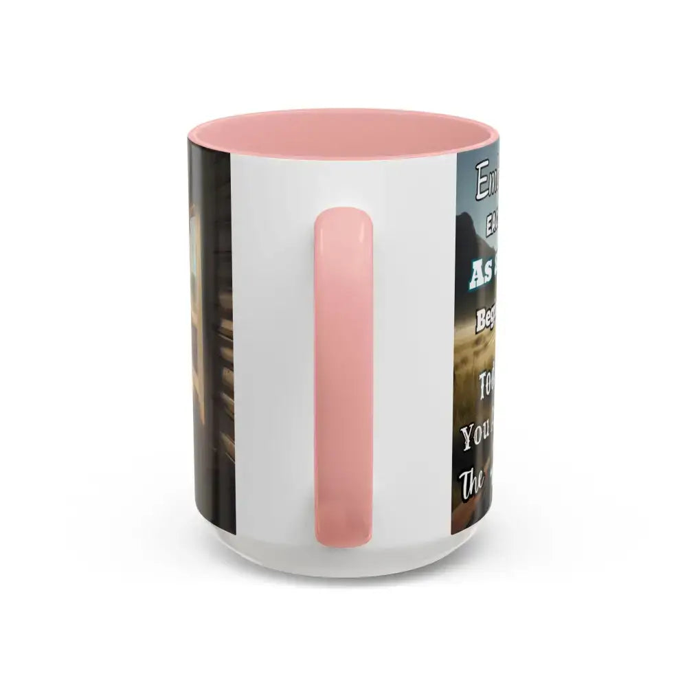 Morning Motivational Accent Coffee Mug - Perfect Pick Me Up Gift - Mugs