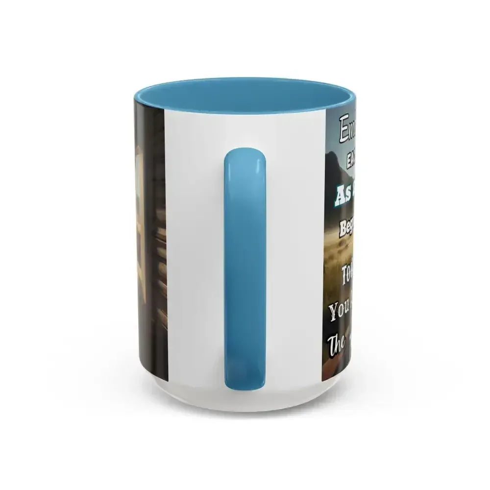 Morning Motivation Accent Coffee Mug - Perfect Pick Me Up Gift - The Best New Thing