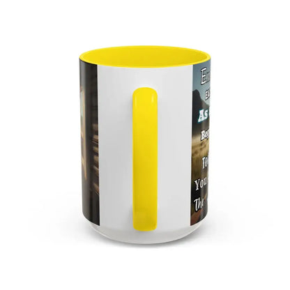 Morning Motivational Accent Coffee Mug - Perfect Pick Me Up Gift - Mugs