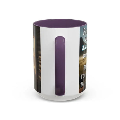 Morning Motivational Accent Coffee Mug - Perfect Pick Me Up Gift - Mugs