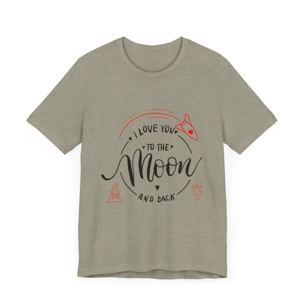 Mother’s Day Love You to the Moon and Back Unisex T-Shirt - T-Shirt