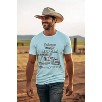 Motivational T-Shirt, Embrace Each Day Inspirational Tee, Good Ol Days, Soft Tees - The Best New Thing