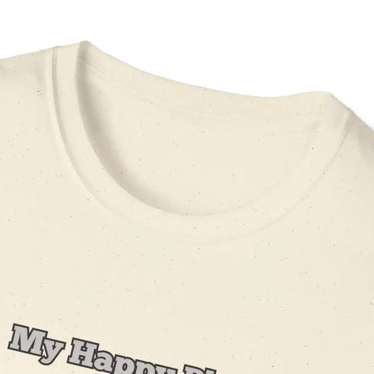 My Happy Place T-Shirt Horse Lover Shirt Western Tee Outdoor Apparel - T-Shirt
