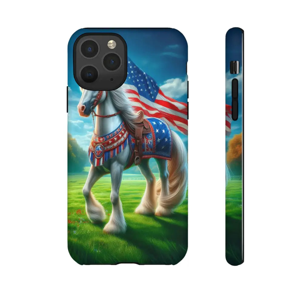 Patriotic iPhone Cell Phone Case Smart Phone Covers iPhone Tough Cases iPhone 11 Pro / Matte Phone Case