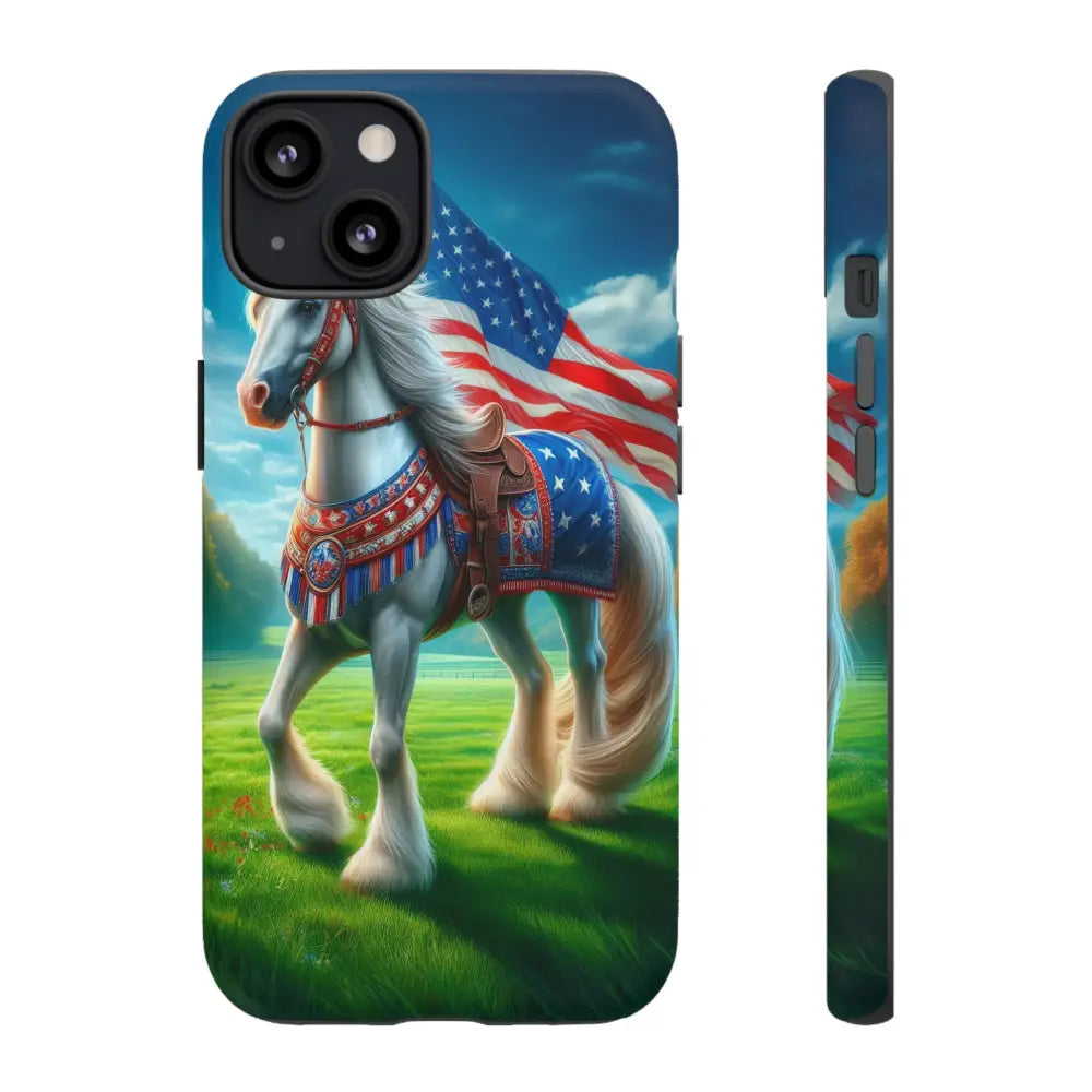 Patriotic iPhone Cell Phone Case Smart Phone Covers iPhone Tough Cases iPhone 13 / Matte Phone Case