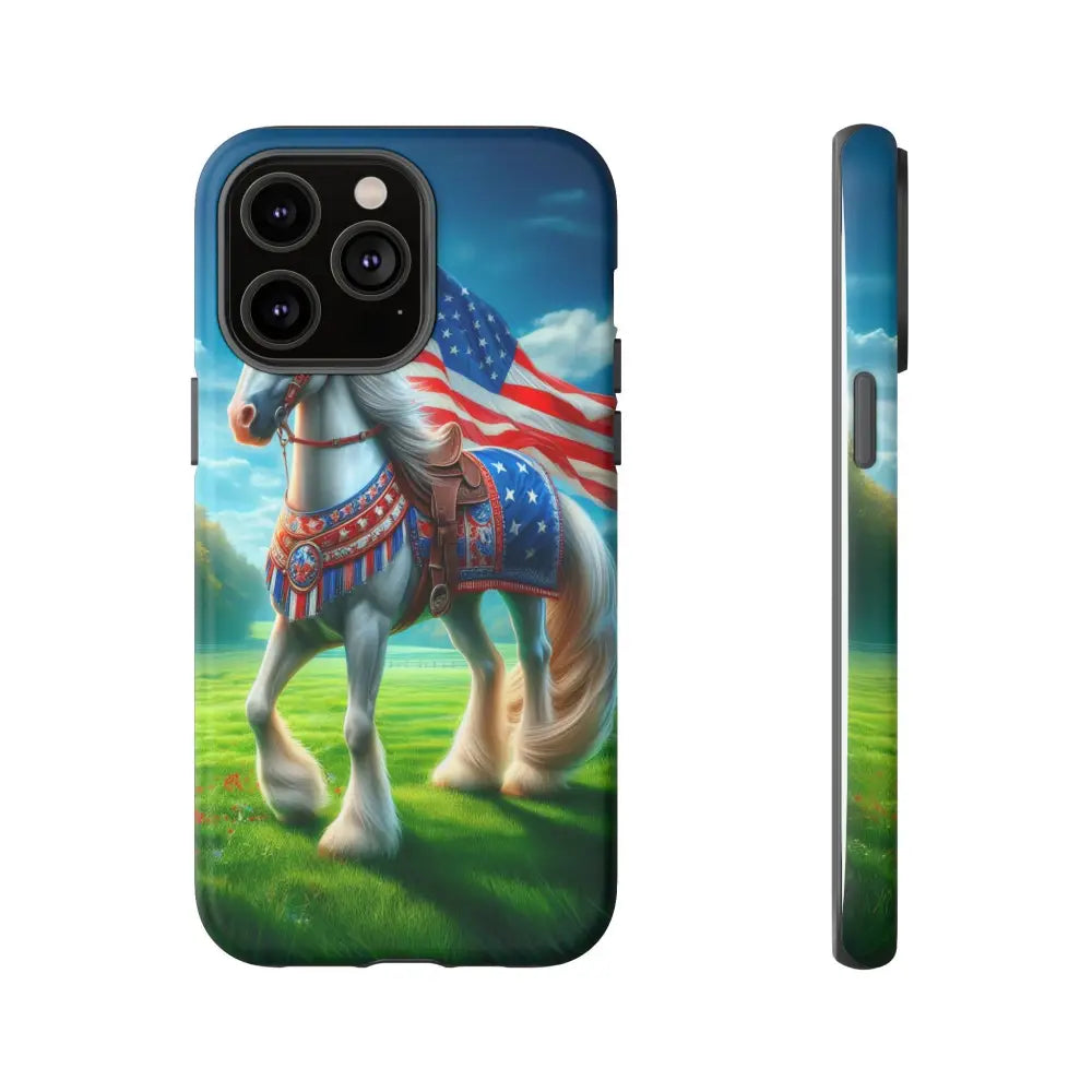 Patriotic iPhone Cell Phone Case Smart Phone Covers iPhone Tough Cases iPhone 14 Pro Max / Matte Phone Case