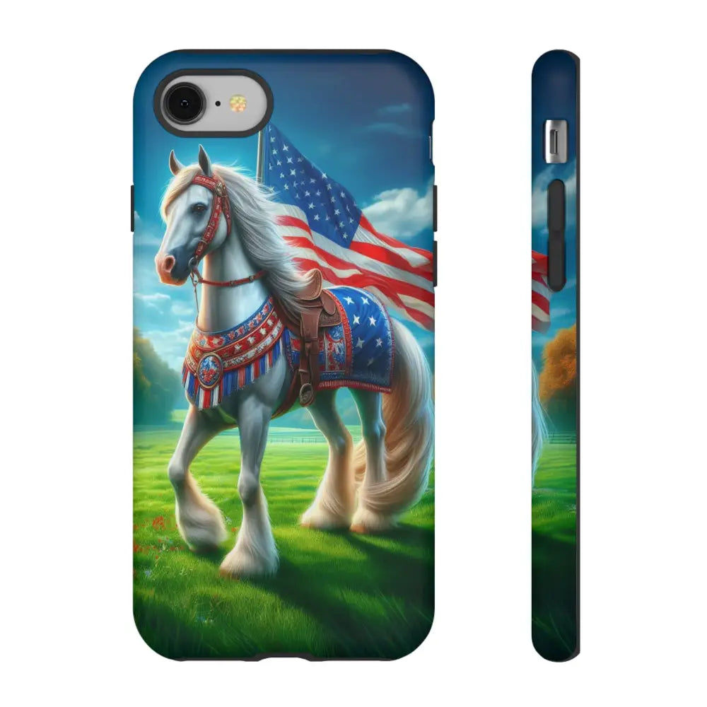 Patriotic iPhone Cell Phone Case Smart Phone Covers iPhone Tough Cases iPhone 8 / Matte Phone Case