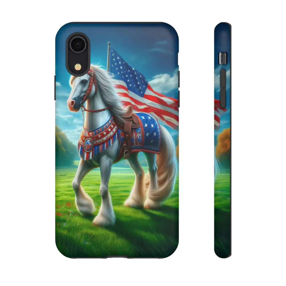 Patriotic iPhone Cell Phone Case Smart Phone Covers iPhone Tough Cases iPhone XR / Matte Phone Case