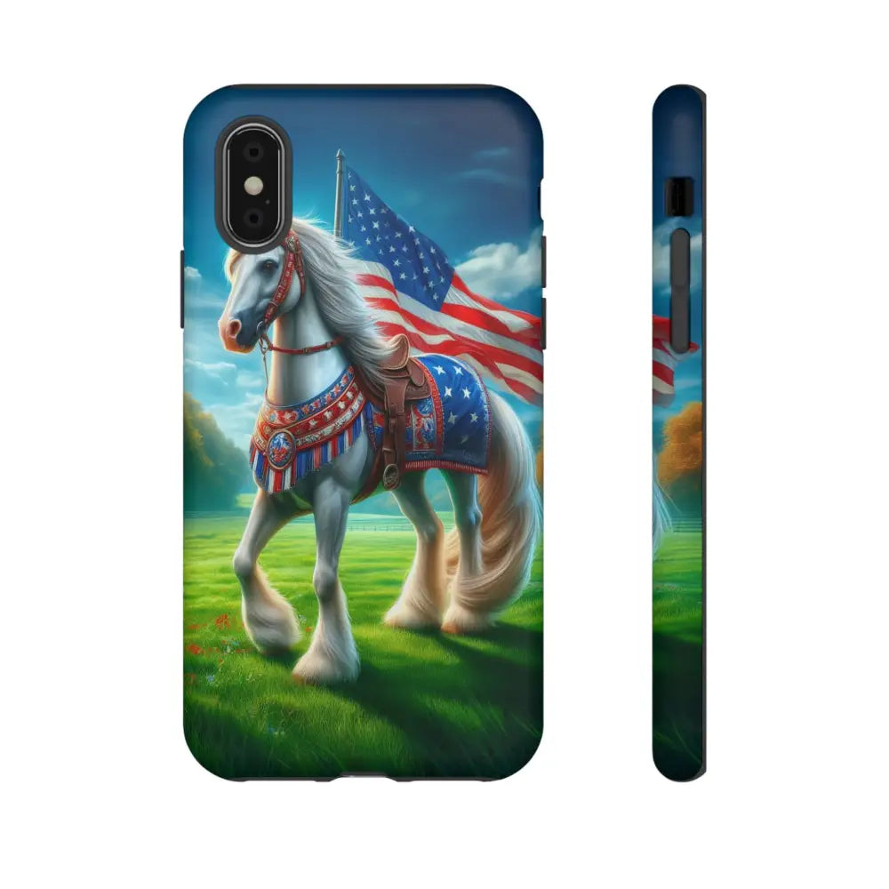 Patriotic iPhone Cell Phone Case Smart Phone Covers iPhone Tough Cases iPhone XS / Matte Phone Case