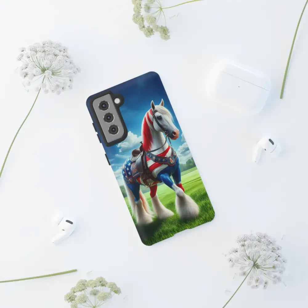 Patriotic Samsung Cell Phone Case Tough Samsung Cover Gifts Phone Case