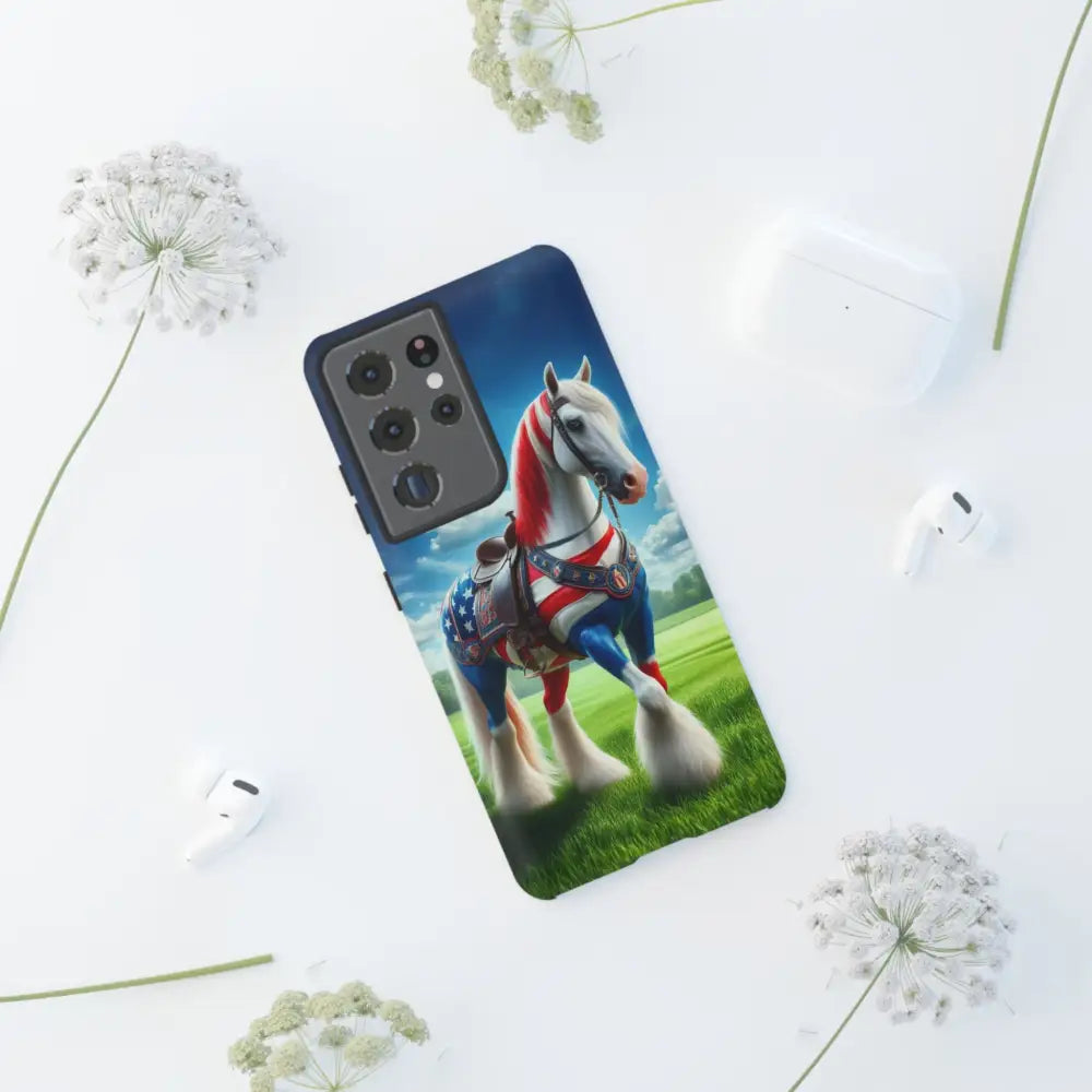Patriotic Samsung Cell Phone Case - Tough Samsung Cover Gifts - Phone Case