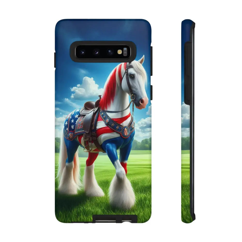 Patriotic Samsung Cell Phone Case Tough Samsung Cover Gifts Samsung Galaxy S10 / Matte Phone Case
