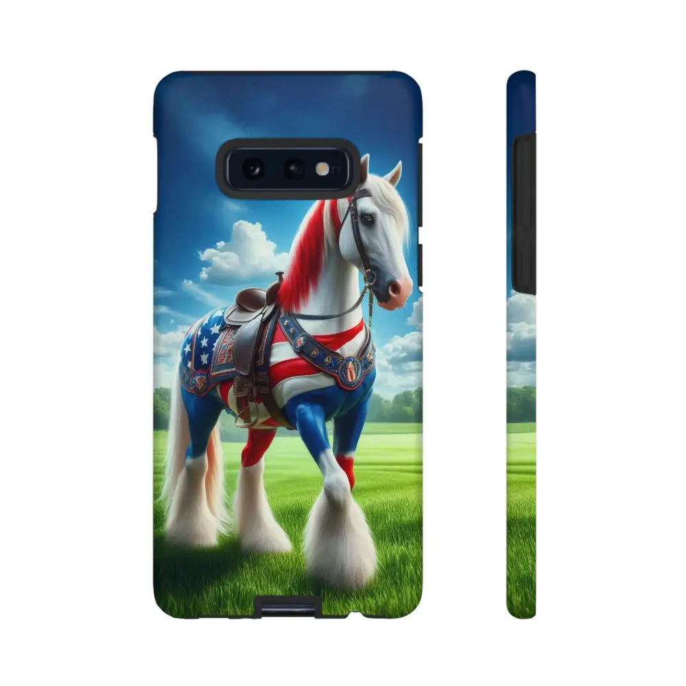 Patriotic Samsung Cell Phone Case Tough Samsung Cover Gifts Samsung Galaxy S10E / Matte Phone Case