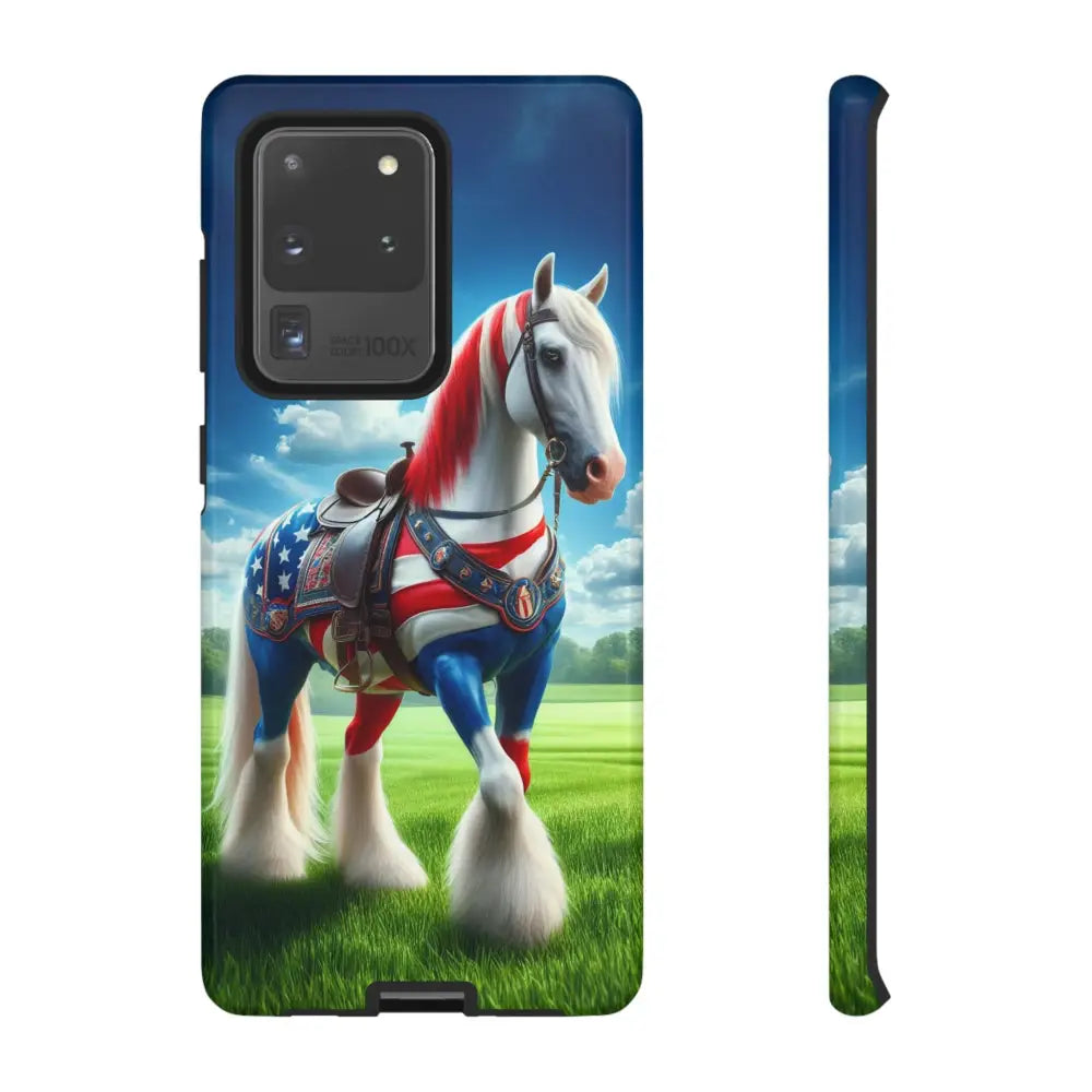 Patriotic Samsung Cell Phone Case Tough Samsung Cover Gifts Samsung Galaxy S20 Ultra / Glossy Phone Case