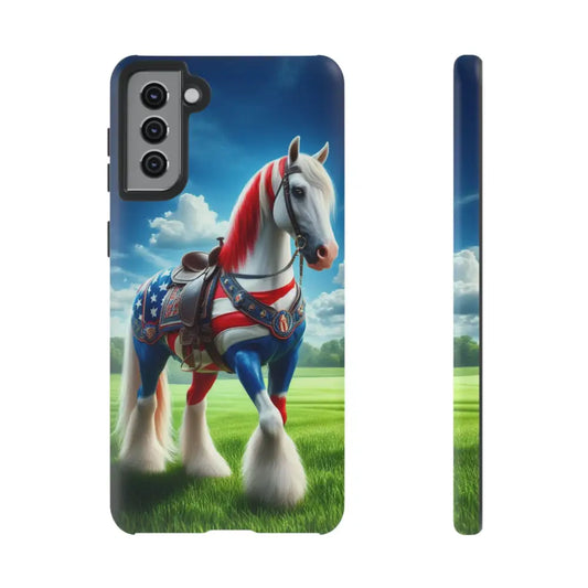 Patriotic Samsung Cell Phone Case - Tough Samsung Cover Gifts - Samsung Galaxy S21 Plus / Matte - Phone Case