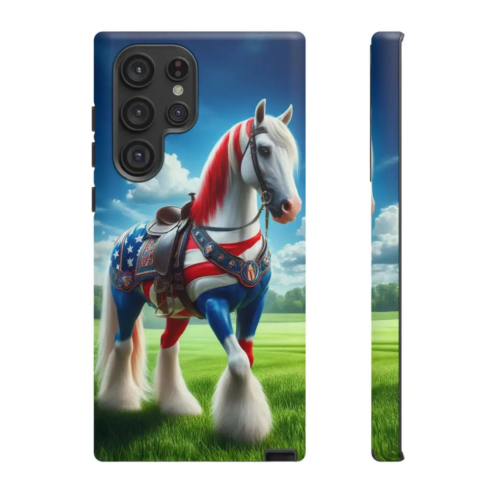 Patriotic Samsung Cell Phone Case - Tough Samsung Cover Gifts - Samsung Galaxy S22 Ultra / Matte - Phone Case