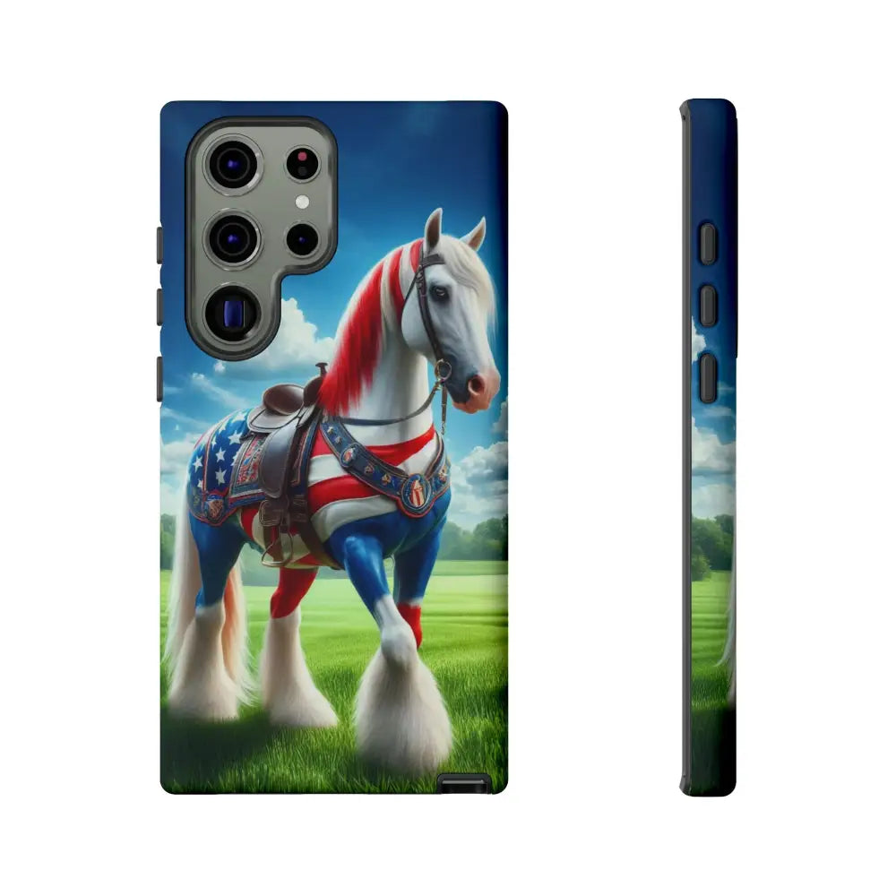 Patriotic Samsung Cell Phone Case Tough Samsung Cover Gifts Samsung Galaxy S23 Ultra / Matte Phone Case
