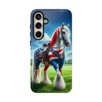 Patriotic Samsung Cell Phone Case - Tough Samsung Cover Gifts - Samsung Galaxy S24 Plus / Glossy - Phone Case