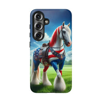 Patriotic Samsung Cell Phone Case - Tough Samsung Cover Gifts - Samsung Galaxy S25 / Glossy - Phone Case