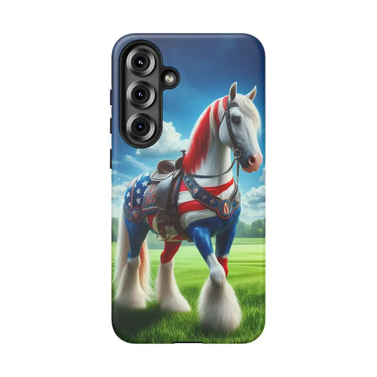 Patriotic Samsung Cell Phone Case - Tough Samsung Cover Gifts - Samsung Galaxy S25 Plus / Matte - Phone Case